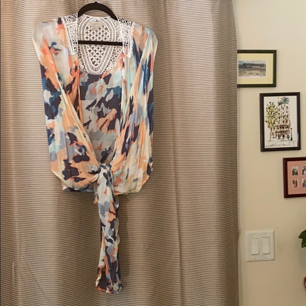 LOFT kimono style top